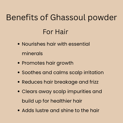 Moroccan Lava Clay (Ghassoul Powder)